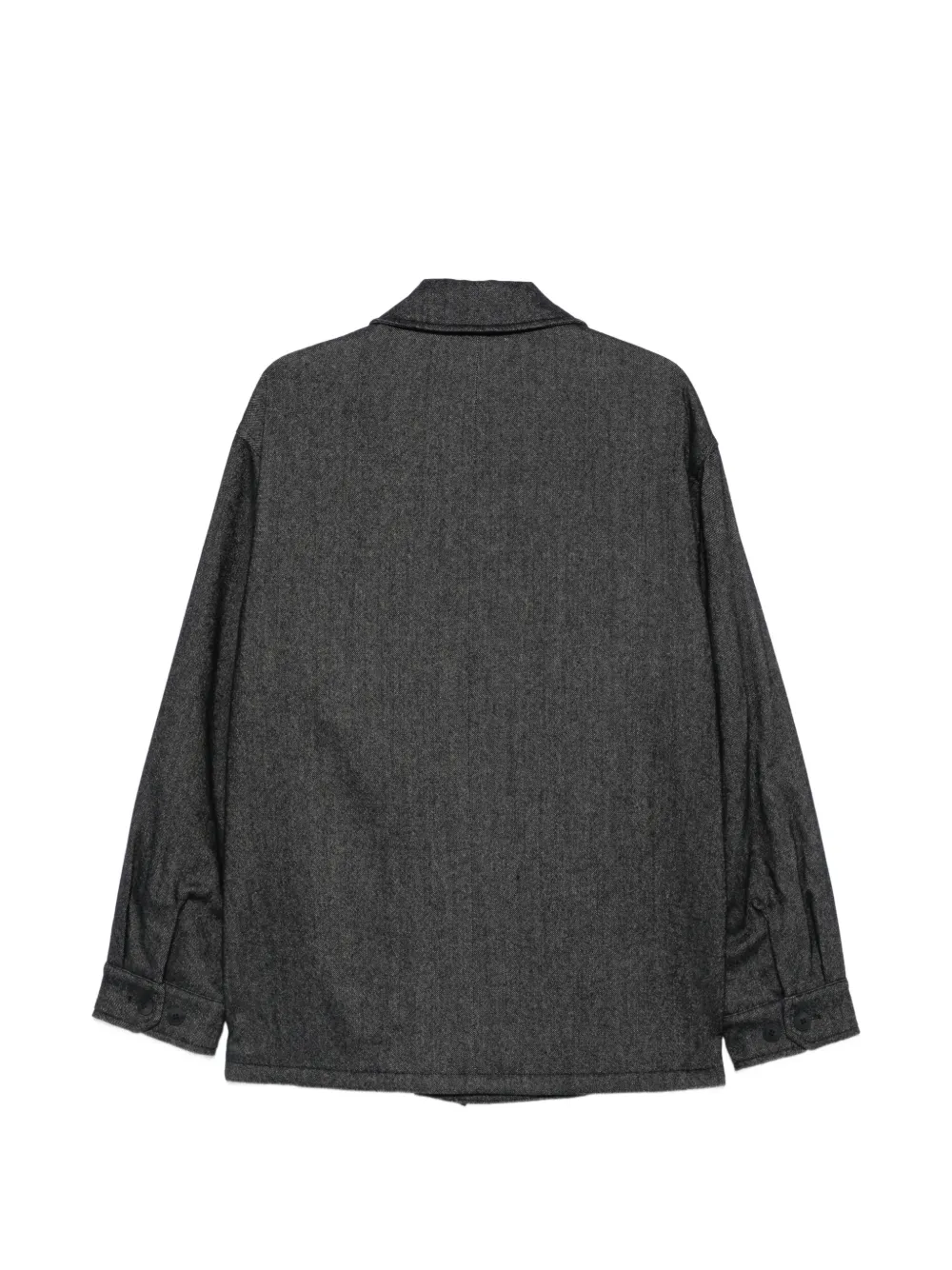 Giorgio Armani Button-up shirtjack Blauw