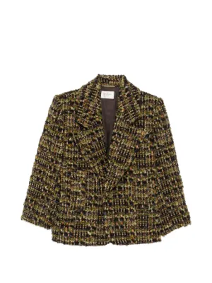 Dolce & Gabbana ツイード ジャケット | ブラック | FARFETCH JP