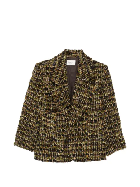 Saint Laurent single-breasted jacket in tweed
