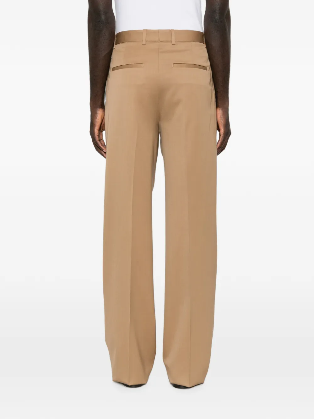 Lardini Straight plooibroek Beige