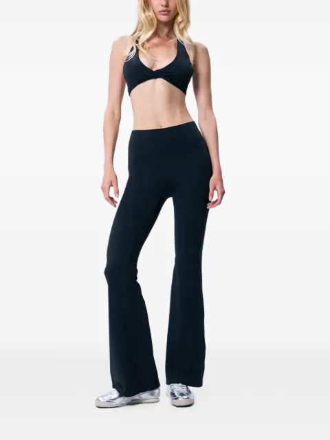 God Save Queens high-waisted flared trousers