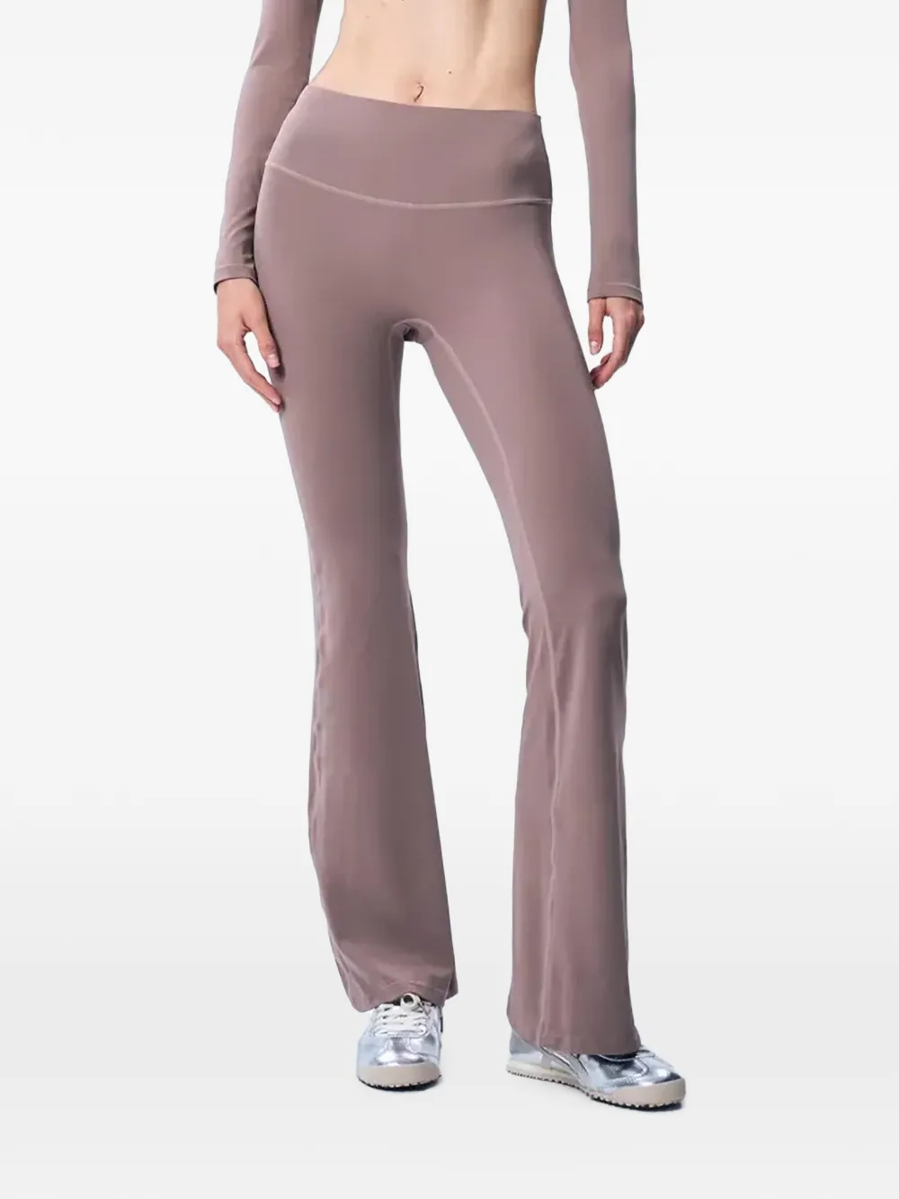 God Save Queens Flared-leg Trousers In Pink