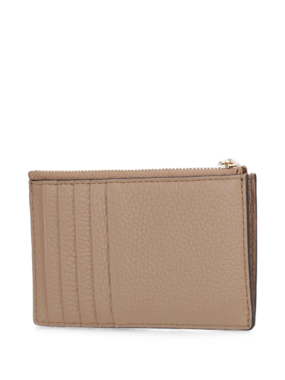 Furla Pasjeshouder met logoplakkaat Beige