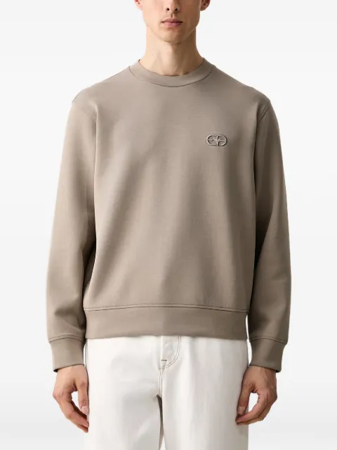 Emporio Armani sudadera con logo bordado