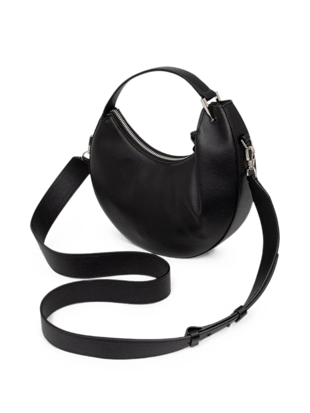 Emporio Armani 1981 leren mini-tas Zwart