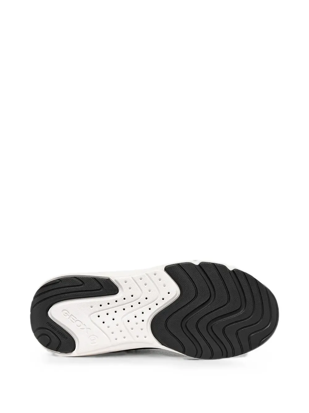 Geox Kids Pro-Ran logo-print panelled sneakers Zwart