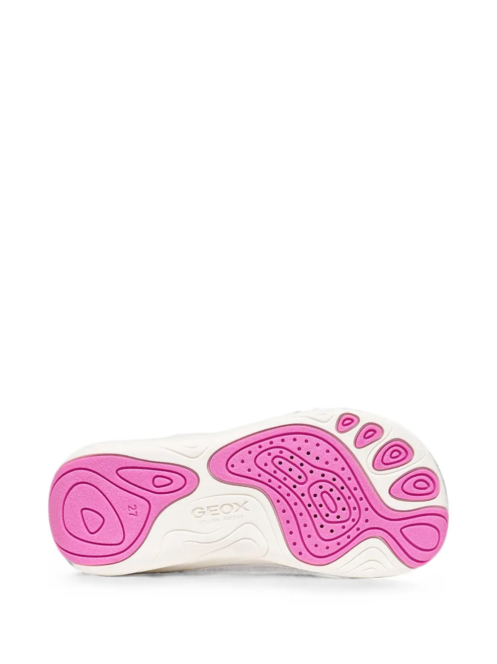Geox Kids Foot-Run touch-strap mesh sneakers Roze