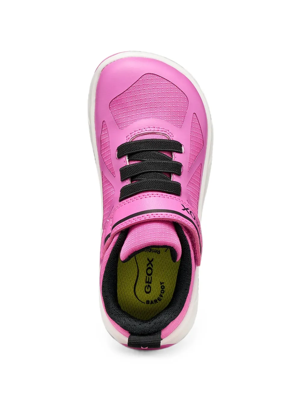 Geox Kids Foot-Run touch-strap mesh sneakers Roze