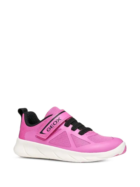 Geox Kids Foot-Run touch-strap mesh sneakers
