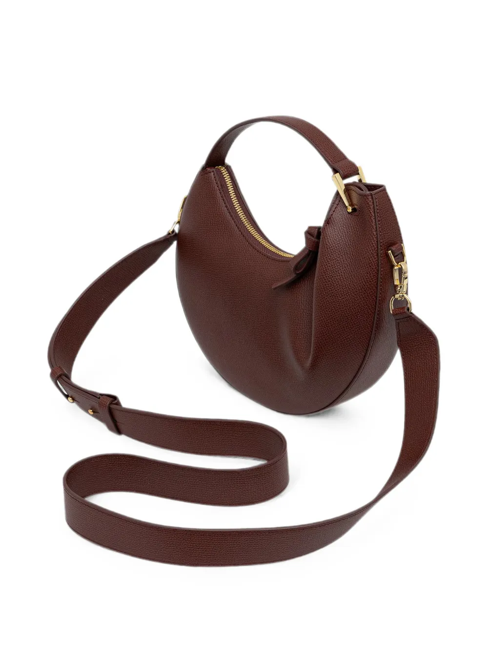 Emporio Armani 1981 leren mini-tas Rood