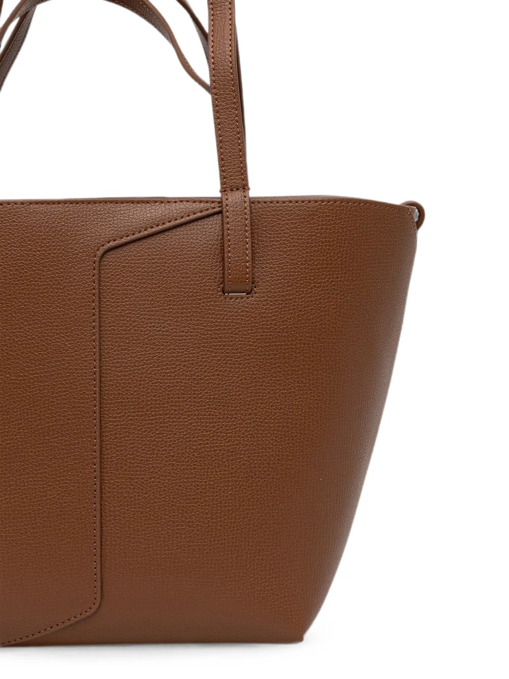 Emporio Armani logo-print tote bag Bruin