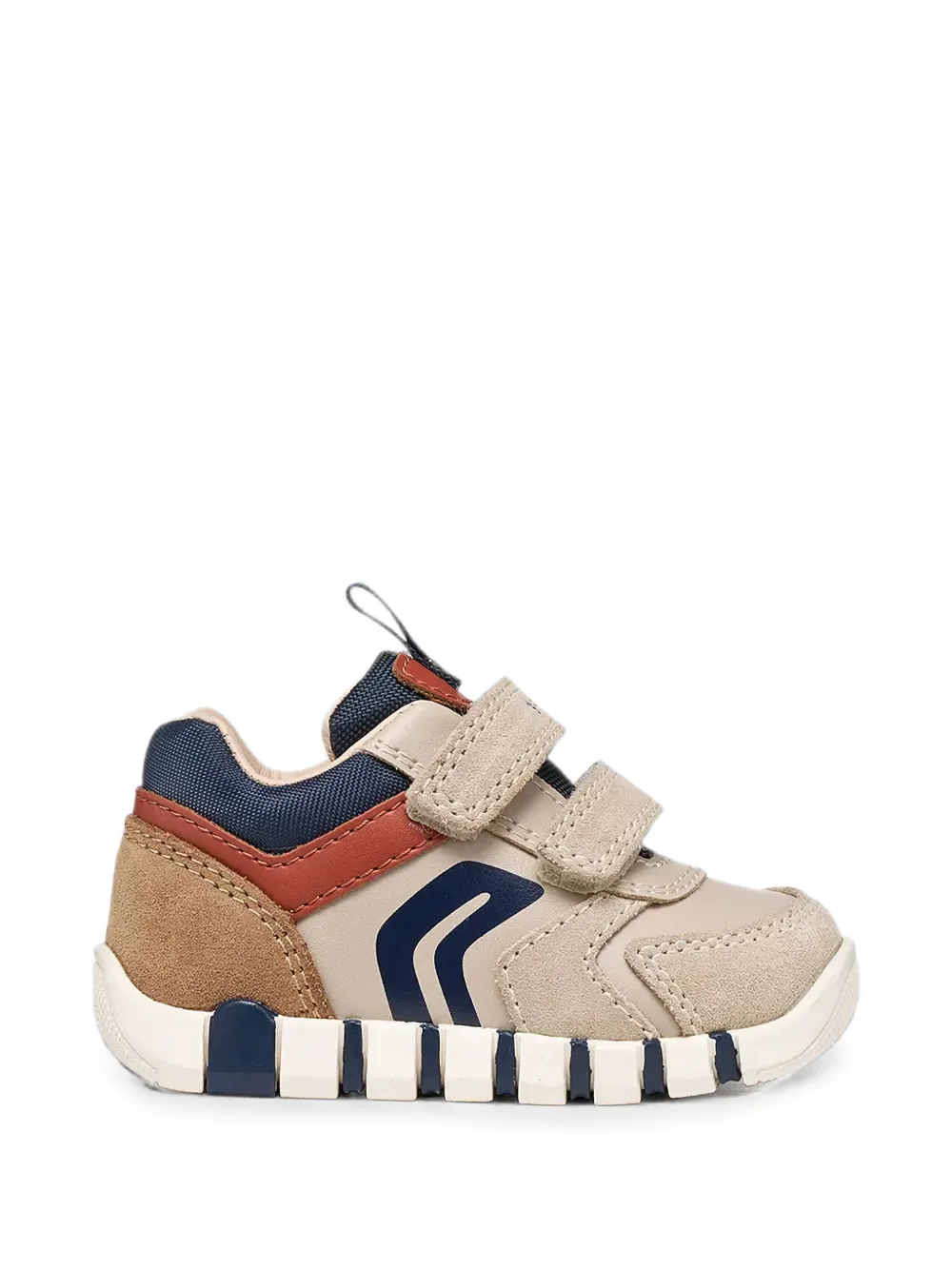 Geox Kids Iupidoo touch-strap sneakers - Toni neutri