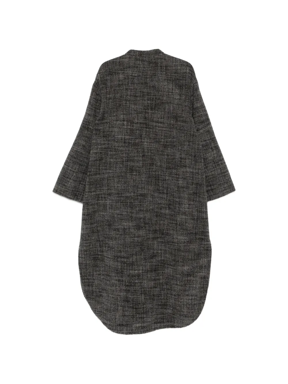 Giorgio Armani Jas met V-hals en knoopsluiting Grijs