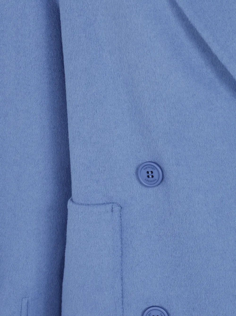 TWINSET Caban jas van wolmix Blauw