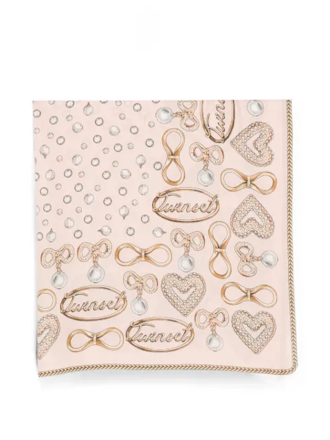 TWINSET jewellery-print scarf