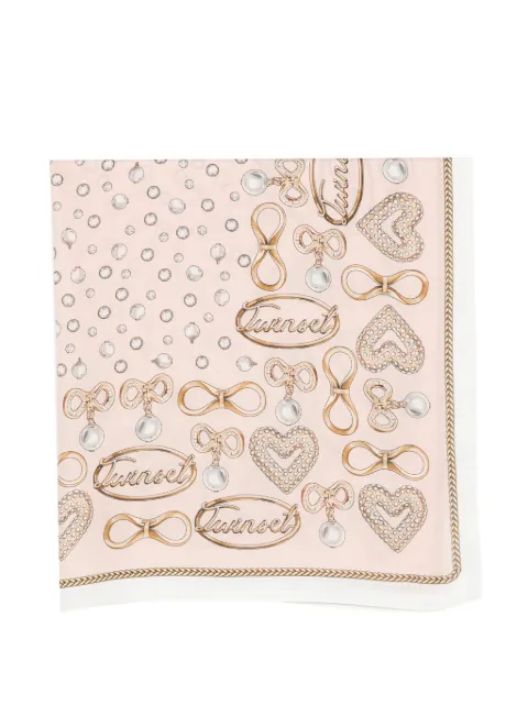 TWINSET jewellery-print scarf