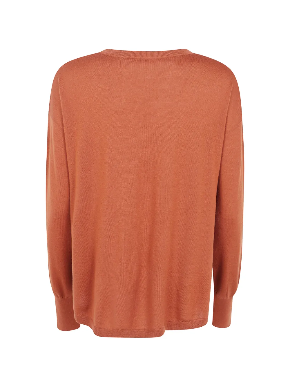 ASPESI V-neck wool sweater Oranje