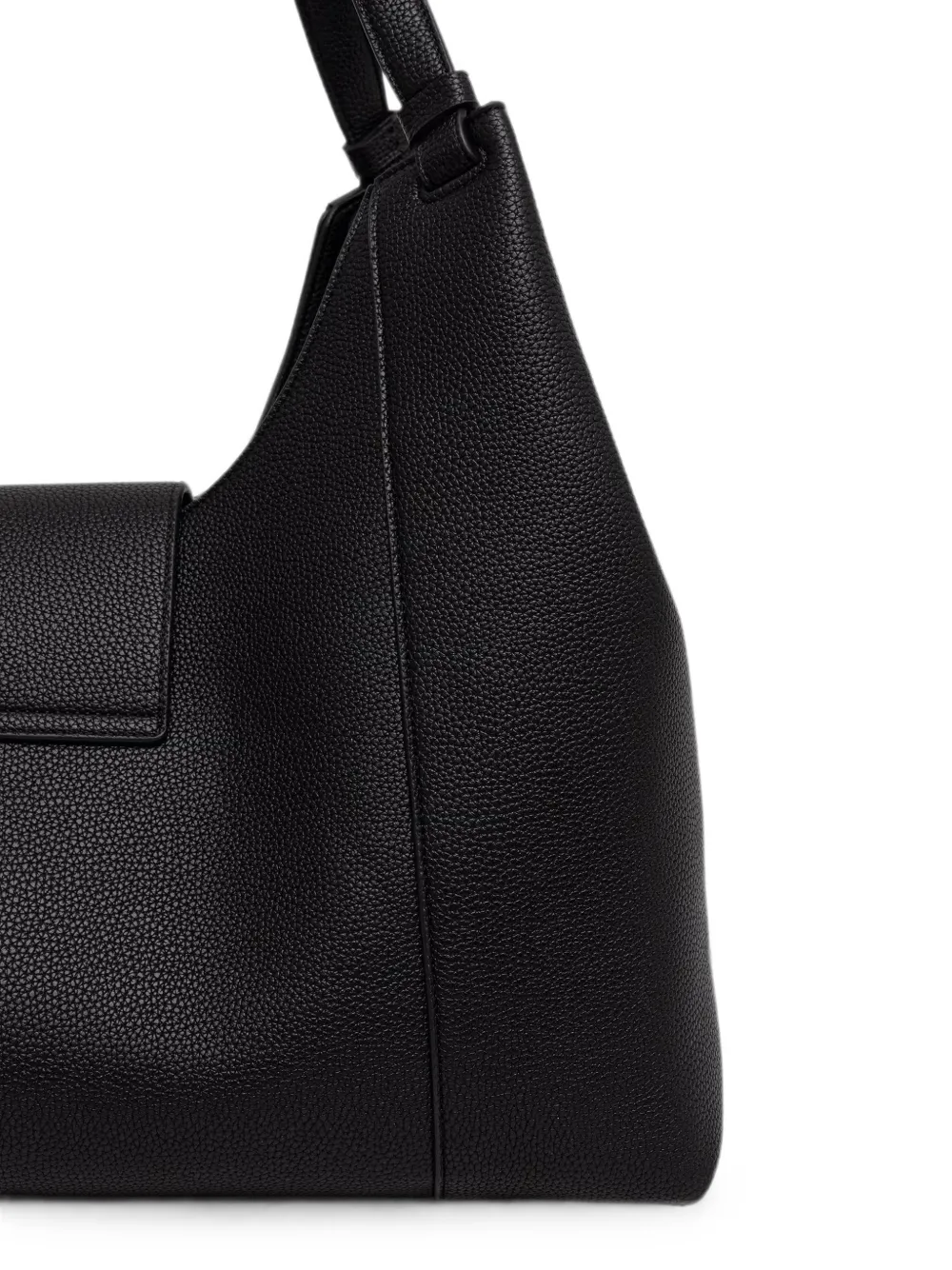 Armani Exchange Shopper met logoplakkaat Zwart
