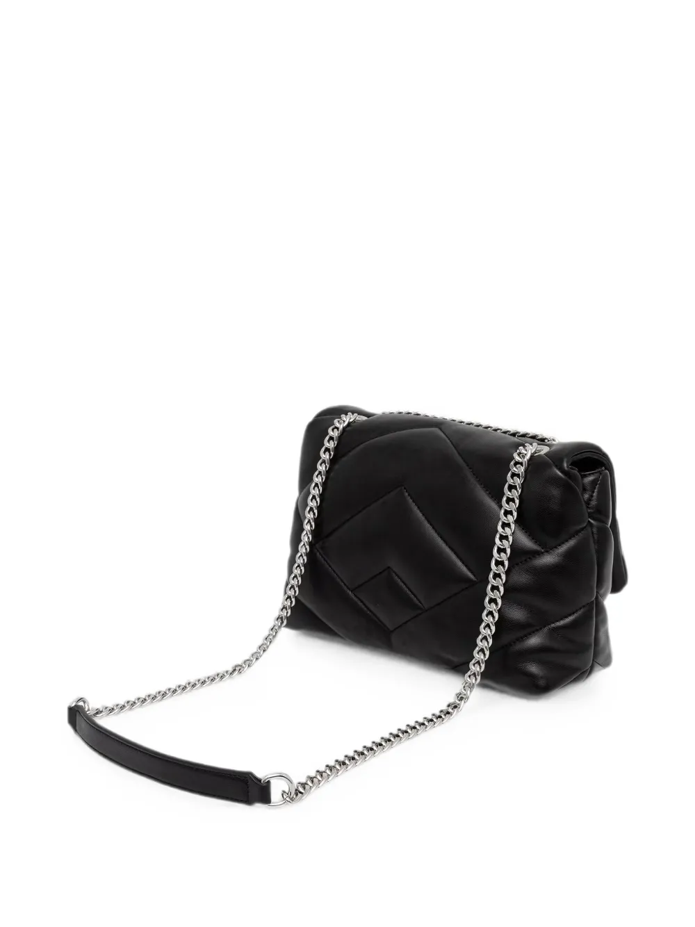 Armani Exchange Schoudertas met logoplakkaat Zwart