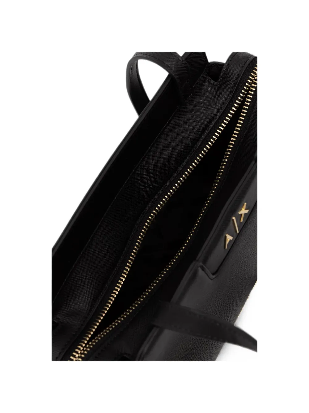 Armani Exchange Schoudertas met logoplakkaat Zwart