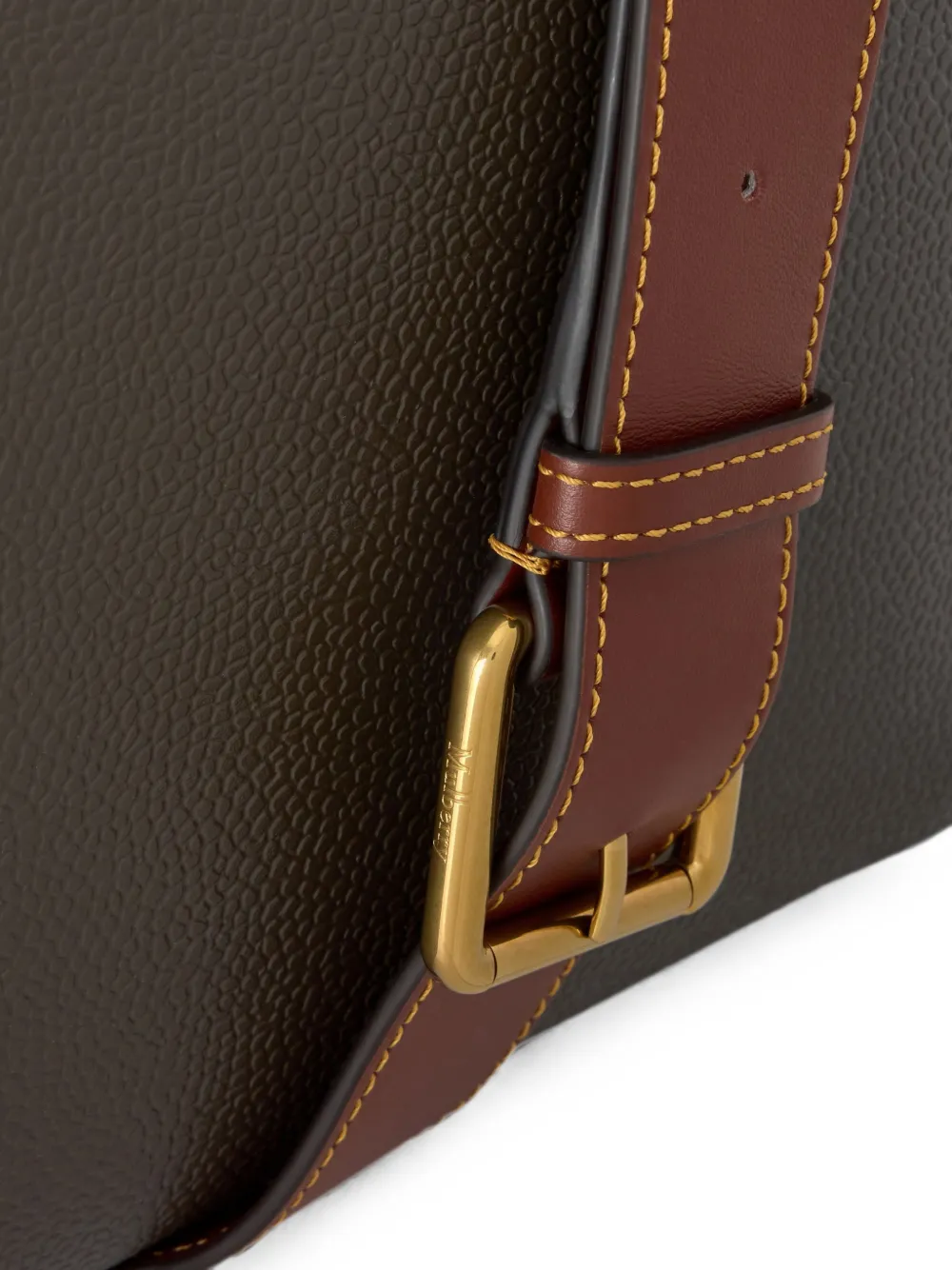 Mulberry Antony messengertas met bewerkte textuur Bruin