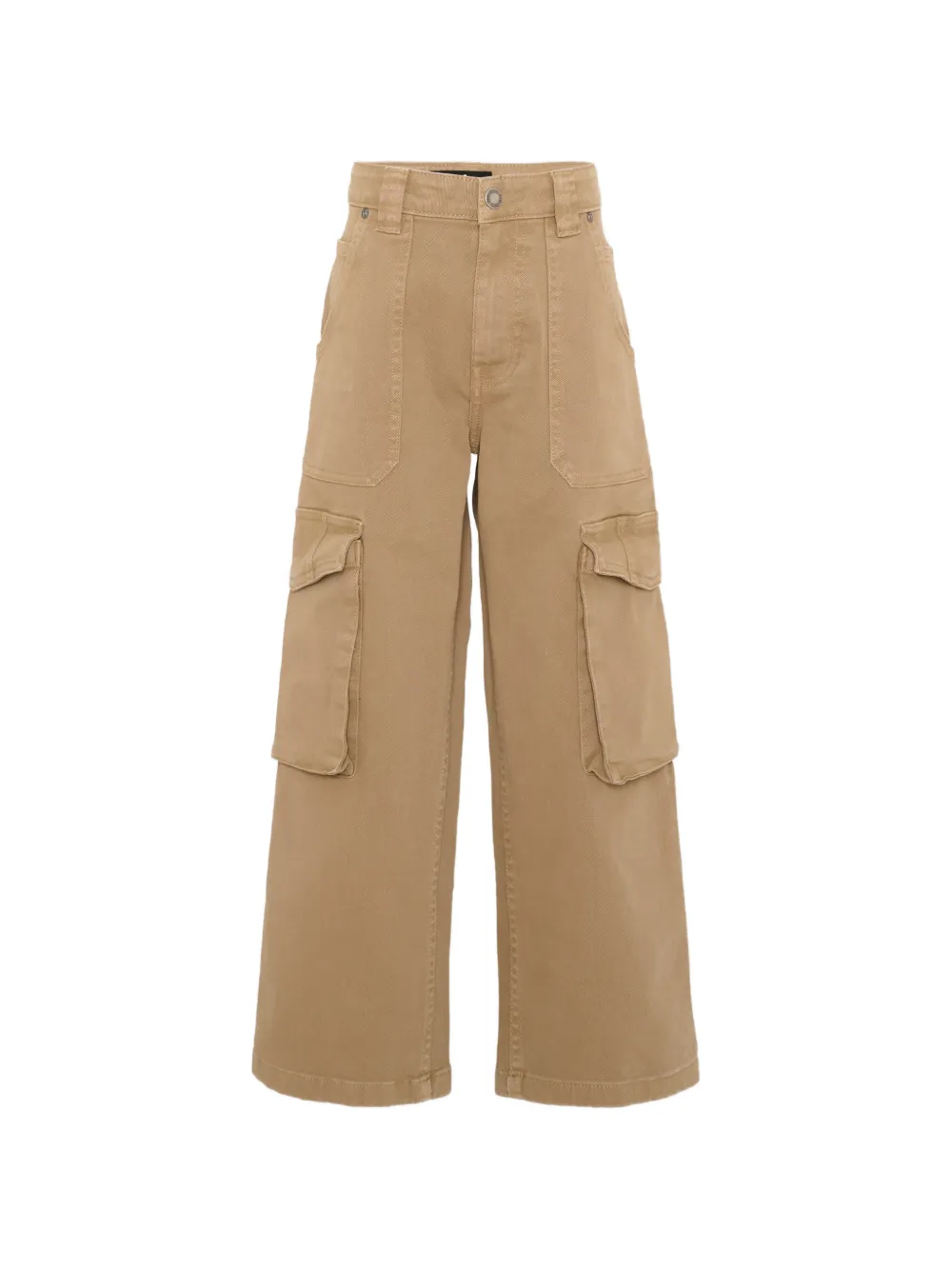 Molo wide-leg cargo pants - Toni neutri