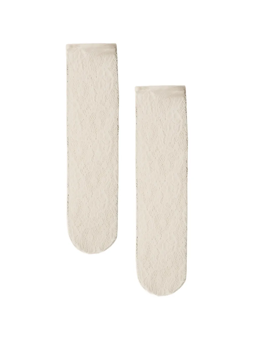 Wolford Calzini Infinite Rose - Bianco