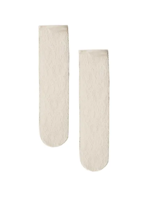 Wolford Infinite Rose net socks