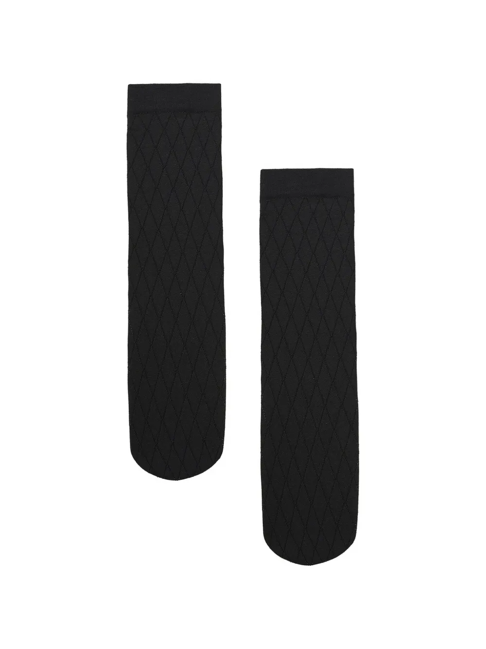 Wolford Calzini con effetto jacquard - Nero