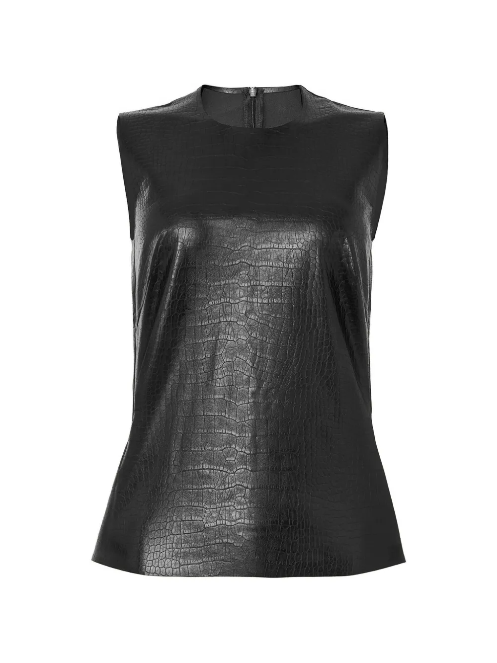 Wolford alligator-effect sleeveless tank top