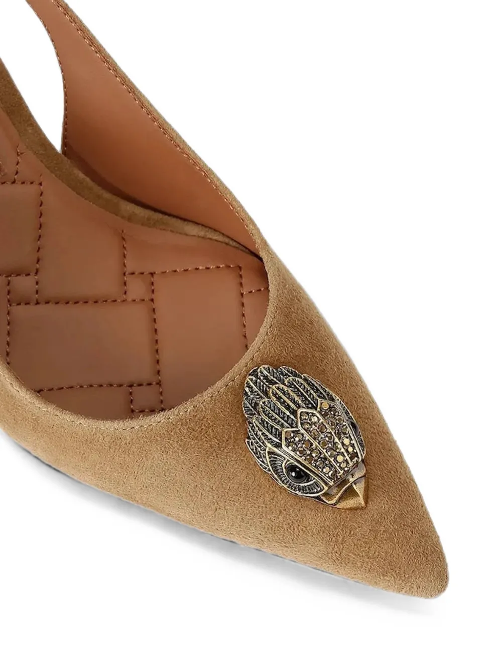 Kurt Geiger London Belgravia slingback pumps Beige