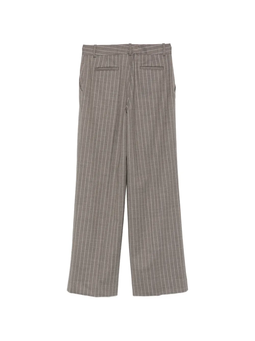 P.A.R.O.S.H. Lassie broek met krijtstreep Grijs