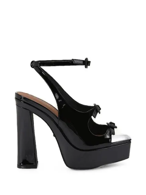 Kurt Geiger London zapatillas con plataforma y tres hebillas