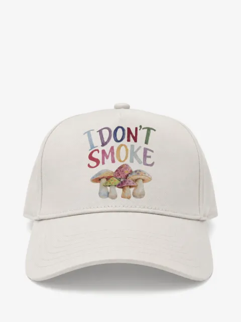 Melt graphic-print cotton baseball cap