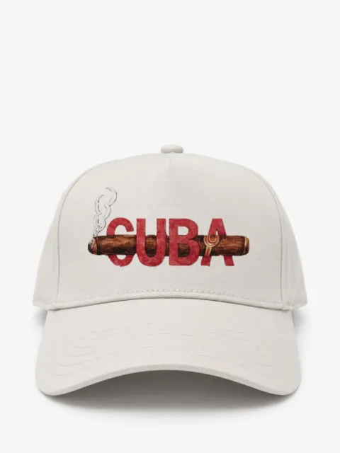 Melt graphic-print baseball cap