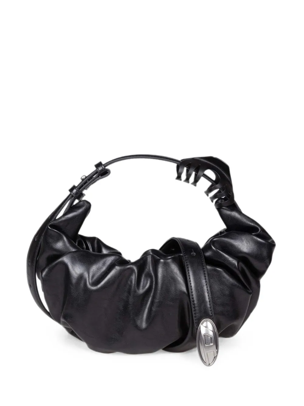 Diesel Borsa Grab-D-Small con ruches - Nero