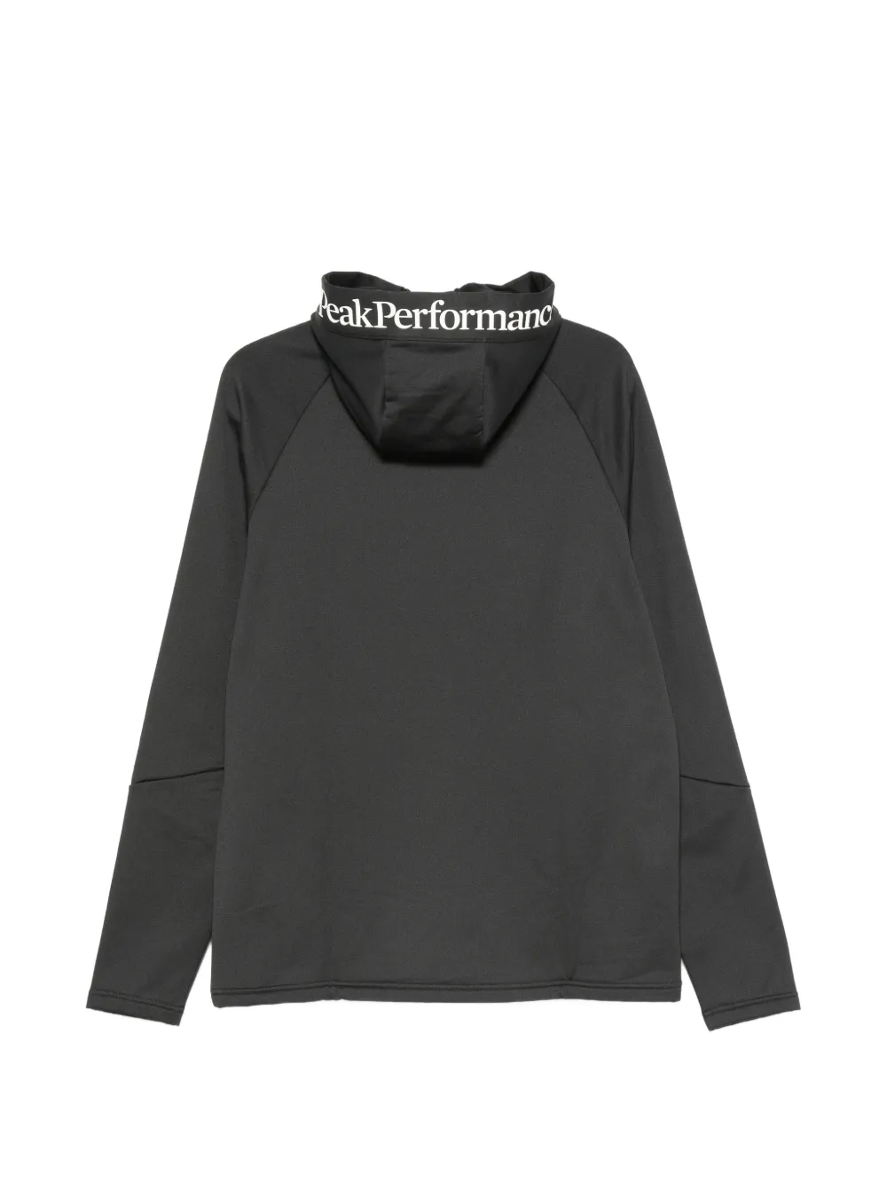 Peak Performance Jack met logoprint Zwart