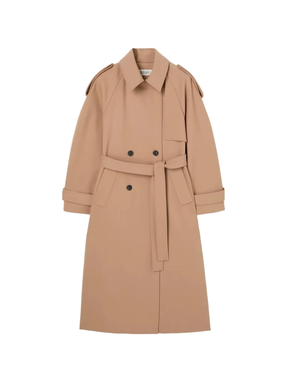 Róhe Oversized-Trenchcoat - Nude