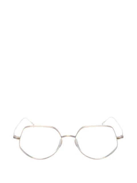 Kame Mannen geometric-frame glasses