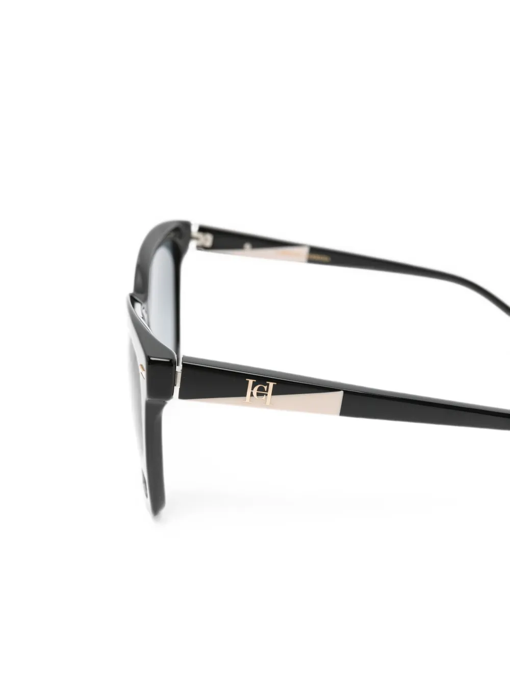 Carolina Herrera Zonnebril met cat-eye montuur Zwart