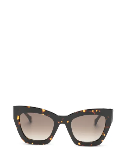 Carolina Herrera tortoiseshell-effect cat-eye sunglasses