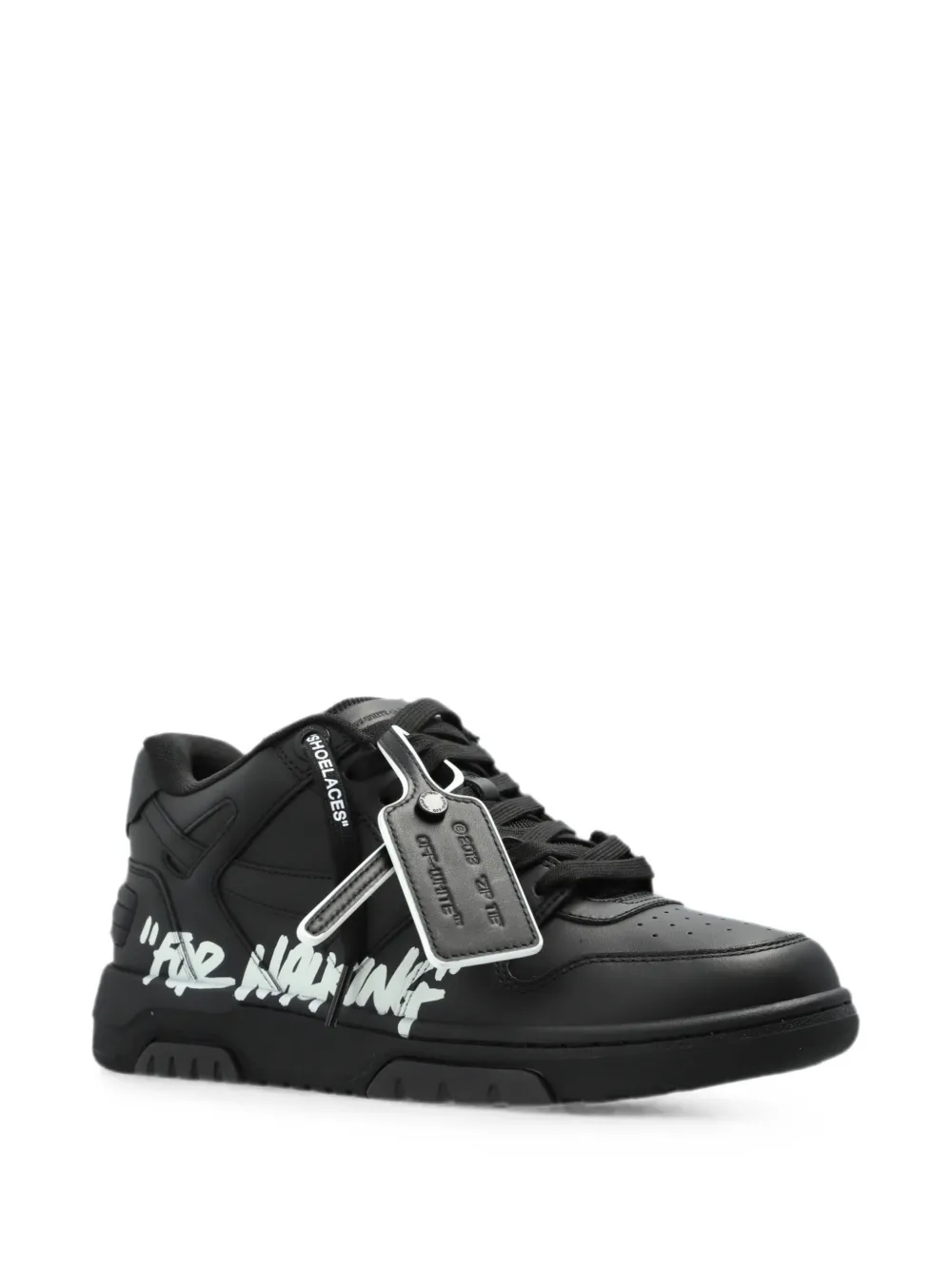 Off-White Out Of Office "For Walking" sneakers Zwart