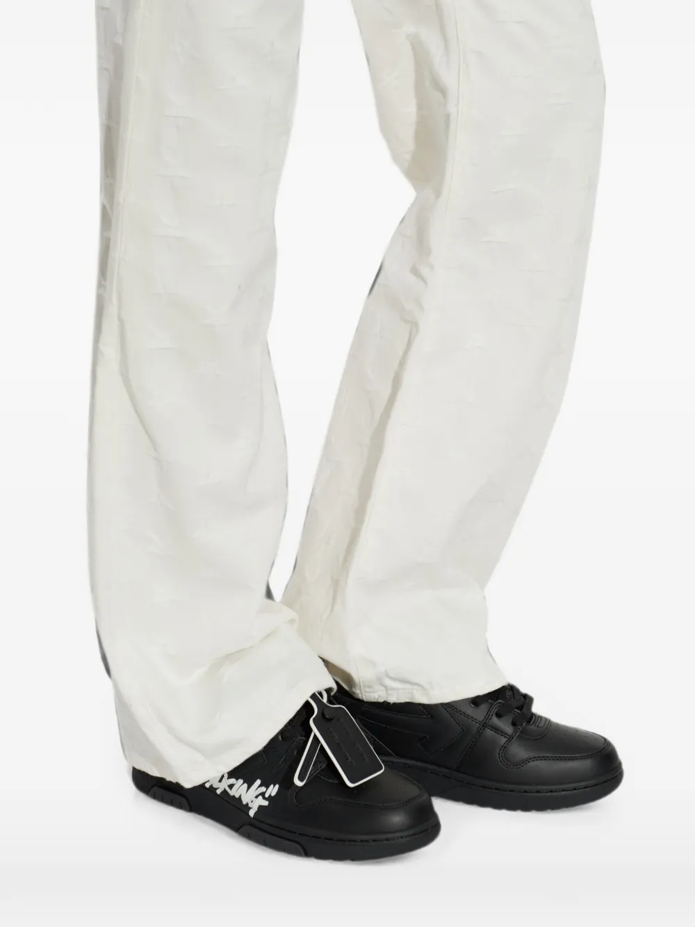 Off-White Out Of Office "For Walking" sneakers Zwart