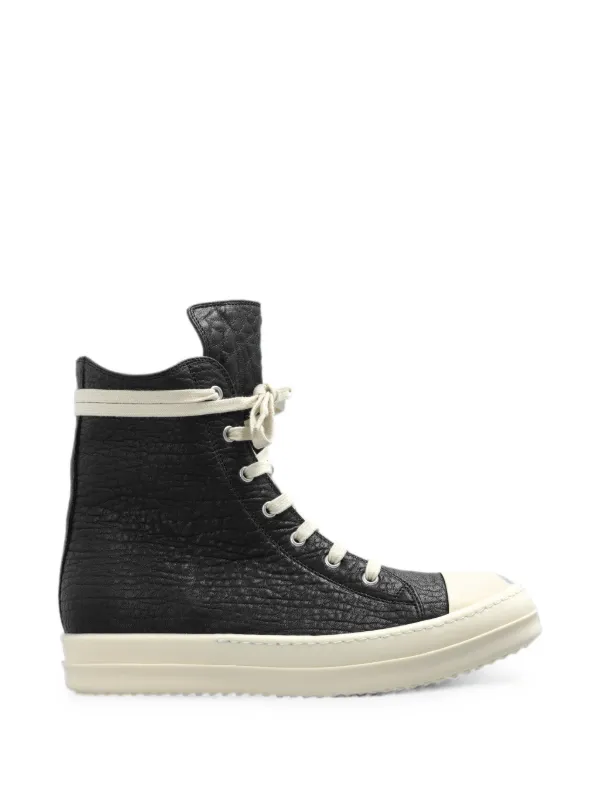Rick Owens Sneaks High-top Sneakers in Black