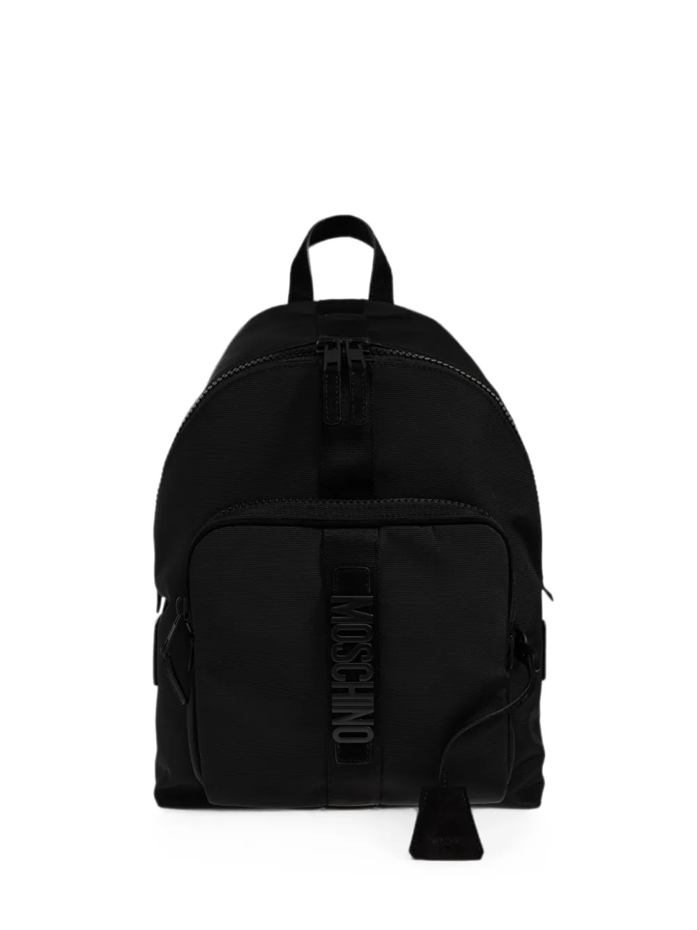 Moschino logo-lettering backpack - Nero
