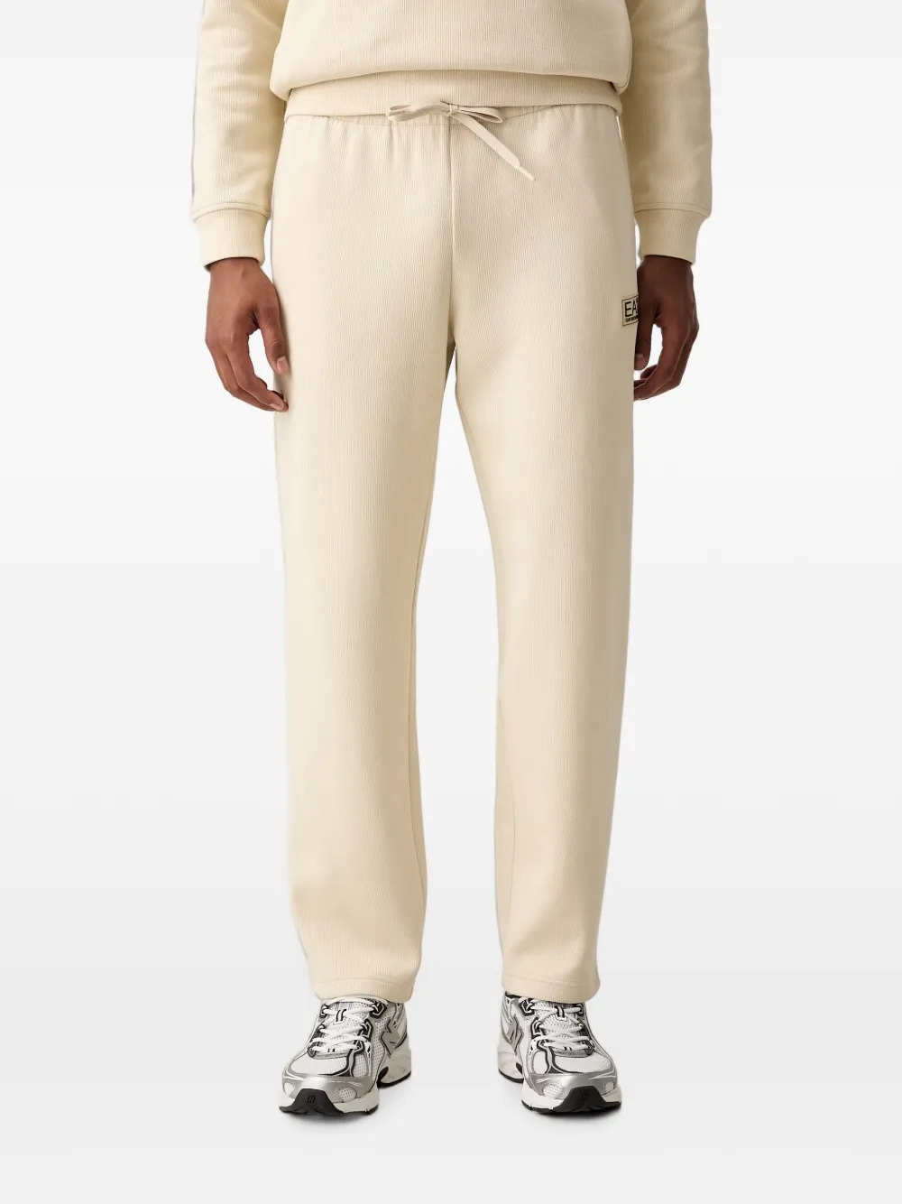 Ea7 Emporio Armani Pantaloni sportivi con coulisse e logo - Toni neutri