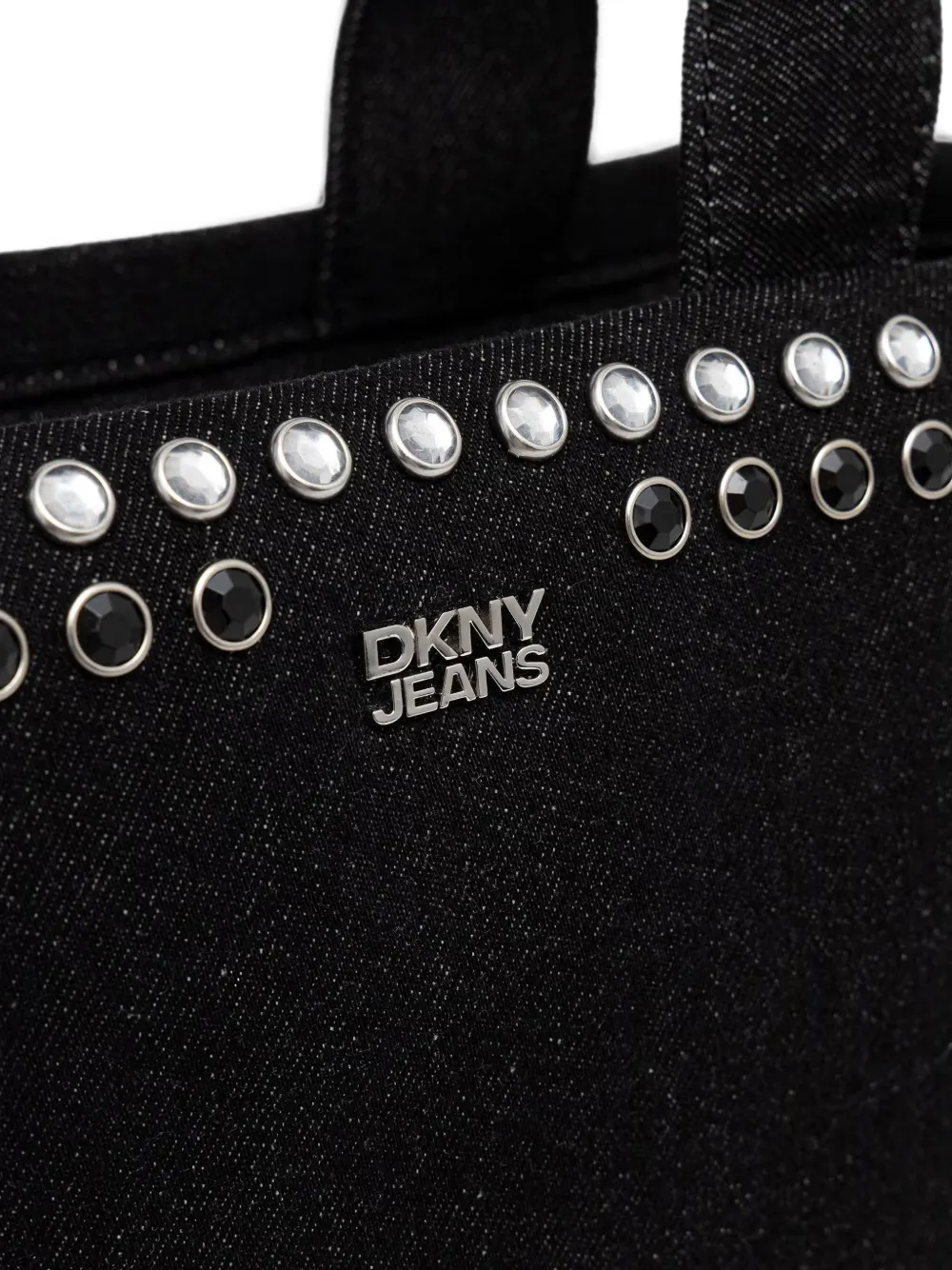 DKNY Shopper verfraaid met studs Zwart