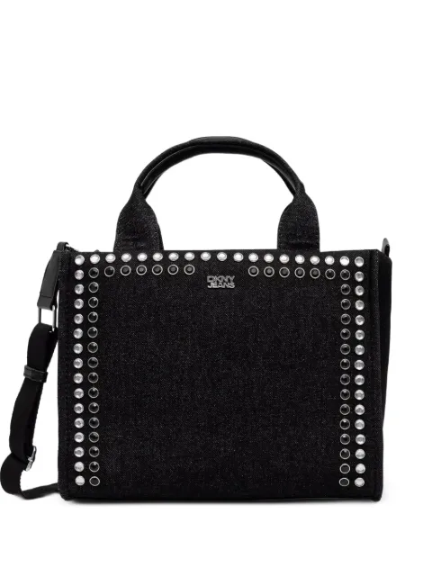DKNY stud-embellished tote bag