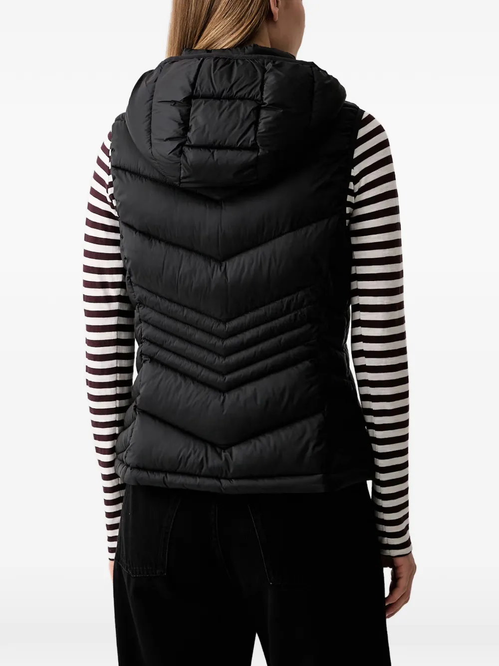 DKNY Bodywarmer met capuchon Zwart