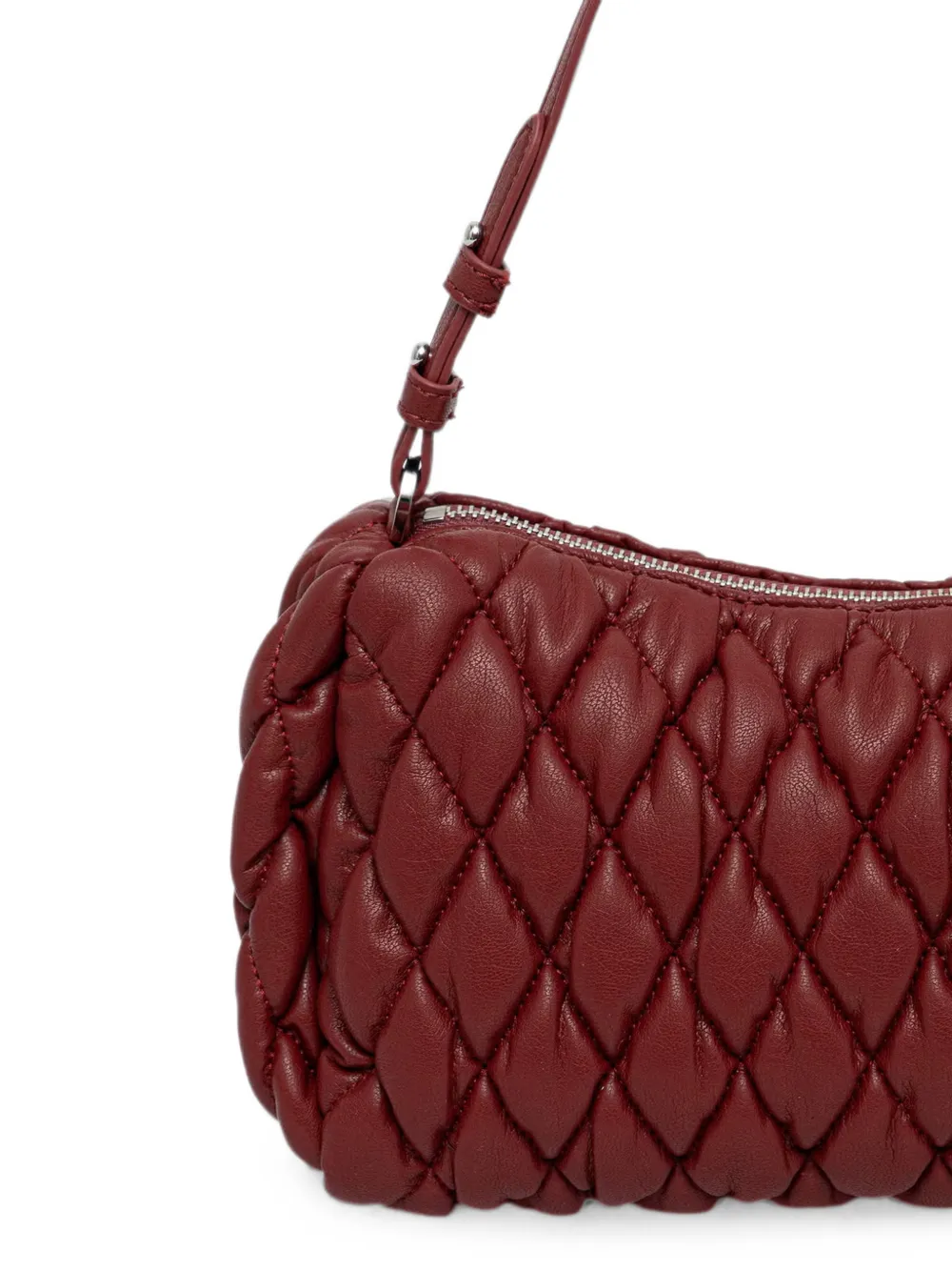 DKNY Schoudertas met logoplakkaat Rood